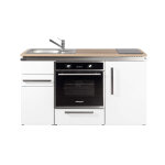 Stengel kitchenette avec frigo, four, vitroc�ramique ? mdb 150 surface ch�ne