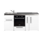 Stengel kitchenette avec frigo, four, vitroc�ramique mdb180a surface ardoise