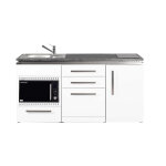 Stengel kitchenette avec frigo, l - v, m - o, vitroc�ramique mdgsmos170 surface ardoise