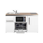 Stengel kitchenette avec frigo, l - v, vitroc�ramique, m - o ? mdgsm 150 surface ch�ne