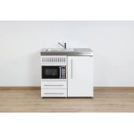 Stengel kitchenette pour studio 100 cm avec micro - ondes mpm100 - blanche