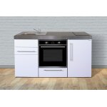 Stengel mini - cuisine avec frigo, four et vitroc�ramique blanche mpb 160