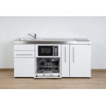 Stengel mini - cuisine avec frigo, m - o, l - v et induction mpgsm180a blanche