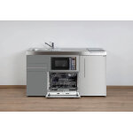 Stengel mini - cuisine avec frigo, l - v, micro - ondes et vitroc�ramique mpgsmes 150