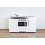 Stengel mini - cuisine avec micro - ondes et vitroc�ramique mpm150 blanche