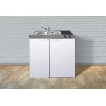 Stengel mini - cuisine avec r�frig�rateur et vitroc�ramique mk90 blanche
