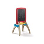 Step2 tableau chevalet de dessin 2 en 1 noir craie et blanc aimant�