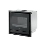 Supra insert  bois double combustion en acier no 55 e ? 6 kw