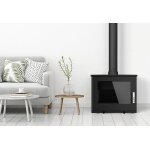 Supra pole  bois compact en fonte usko ? 9, 1 kw