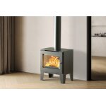 Supra pole  bois double combustion en acier claude ? 6, 1 kw