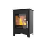 Supra pole  bois double combustion en acier oscar ? 4, 8 kw