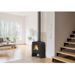 Supra pole  bois double combustion en fonte paul ? 9, 2 kw