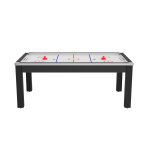 Table game table de air hockey en bois - 213 x 119 x 82 cm