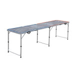 Table game table de beer - pong led pliable ? 60 x 240 cm