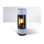 Thorma pole  bois acier et pierre naturelle atika serpentino extra ? 7, 5 kw