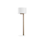 Tk lighting lampadaire scandinave en bois et mtal - troy