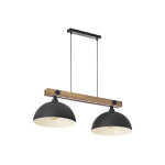 Tk lighting luminaire suspension en bois et mtal ? oslo