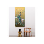 Urban cotton tenture murale en coton biologique ? peacock