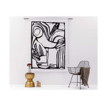 Urban cotton tenture murale en coton biologique - vogel