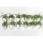 Verti copenhagen ensemble de grands pots de fleurs suspendus en biopolymre ? 12 pots