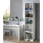 Vipack bibliothque en bois london 5 tagres (pls coloris)