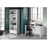 Vipack bureau enfant 137 cm et bibliothque en bois blanc ? erik
