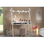 Vipack bureau pour enfant structure tipi en bois de pin massif kiddy