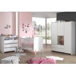 Vipack chambre bb complte : lit, armoire 140 cm, commode  langer ? kiddy
