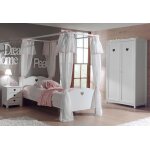Vipack chambre pour enfant compl�te avec lit baldaquin + armoire et chevet