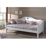 Vipack lit banquette en bois de pin et mdf amori 90 x 200 cm