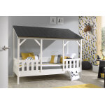 Vipack lit cabane en bois de pin housebed 90 x 200 cm (2 coloris)