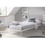 Vipack lit en mtal alice 90 x 200 cm (3 coloris)