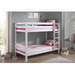 Vipack lit superpos en bois de pin pino 90 x 200 cm