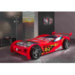 Vipack lit voiture de course en bois pour enfant le mans ? pls coloris