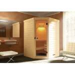 Weka sauna traditionnel en bois massif 144 x 144 cm ? kemi 1