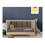 Wood luck design lit volutif bb enfant en bois 70 x 140 cm ? basic