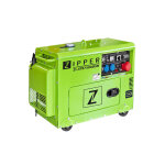 Zipper maschinen groupe lectrogne diesel silencieux 5000 w (230 v / 400 v)