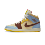 Air jordan 1 mid fearless maison chateau rouge