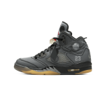 Air jordan 5 retro off white black