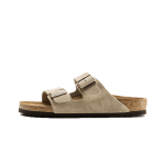 Birkenstock arizona suede leather taupe