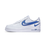 Nike air force 1 low 07 fm cut out swoosh white game royal