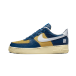 Nike air force 1 low sp undefeated 5 on it blue yellow croc
