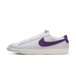 Nike blazer low leather white purple