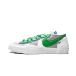 Nike blazer low sacai medium grey classic green