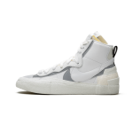 Nike blazer mid sacai white grey