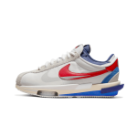Nike cortez 4. 0 sacai white university red blue
