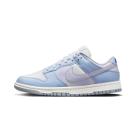 Nike dunk low white blue airbrush