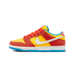 Nike sb dunk low pro habanero red bart simpson