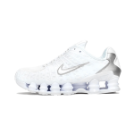 Nike shox tl white metallic silver max orange