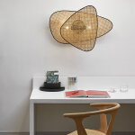 Applique murale m�tal cannage